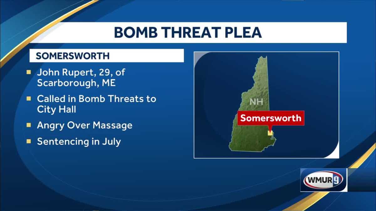 Man admits making bomb threats to Somersworth, NH city hall