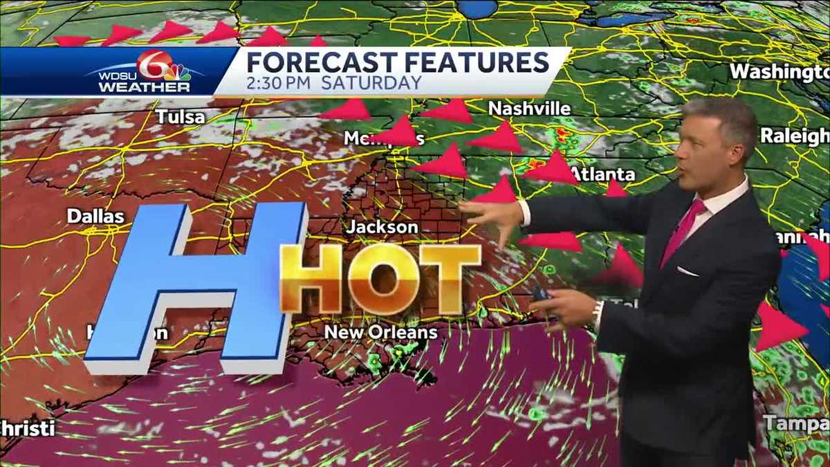 New Orleans forecast excessive heat warning weather alert day