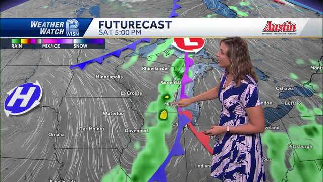 Watching weekend rain chances