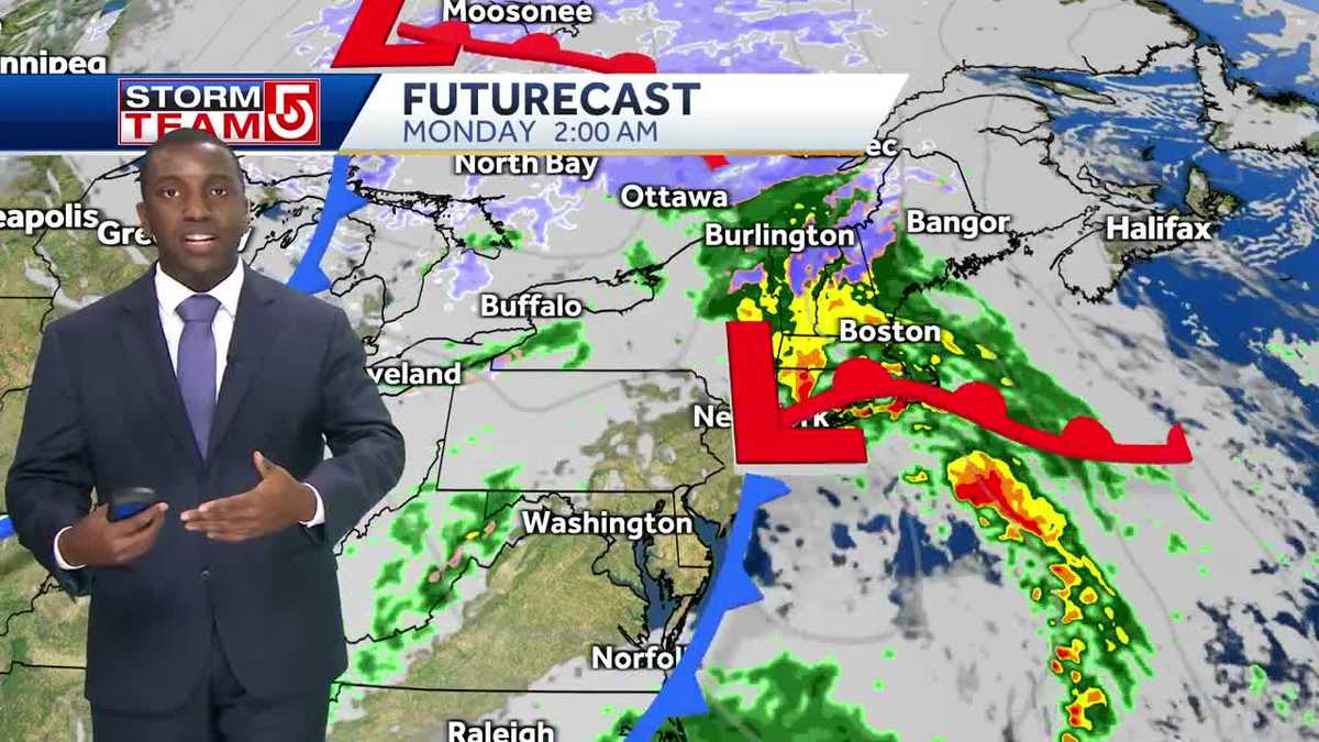Video: Early sun before clouds roll in, rain arrives late