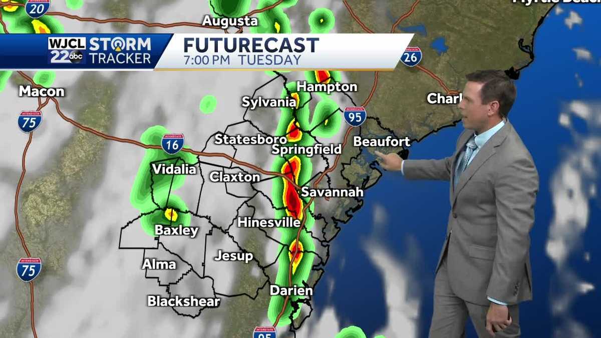 Showers or storms after 2 pm and the tropics remain busy - WJCL