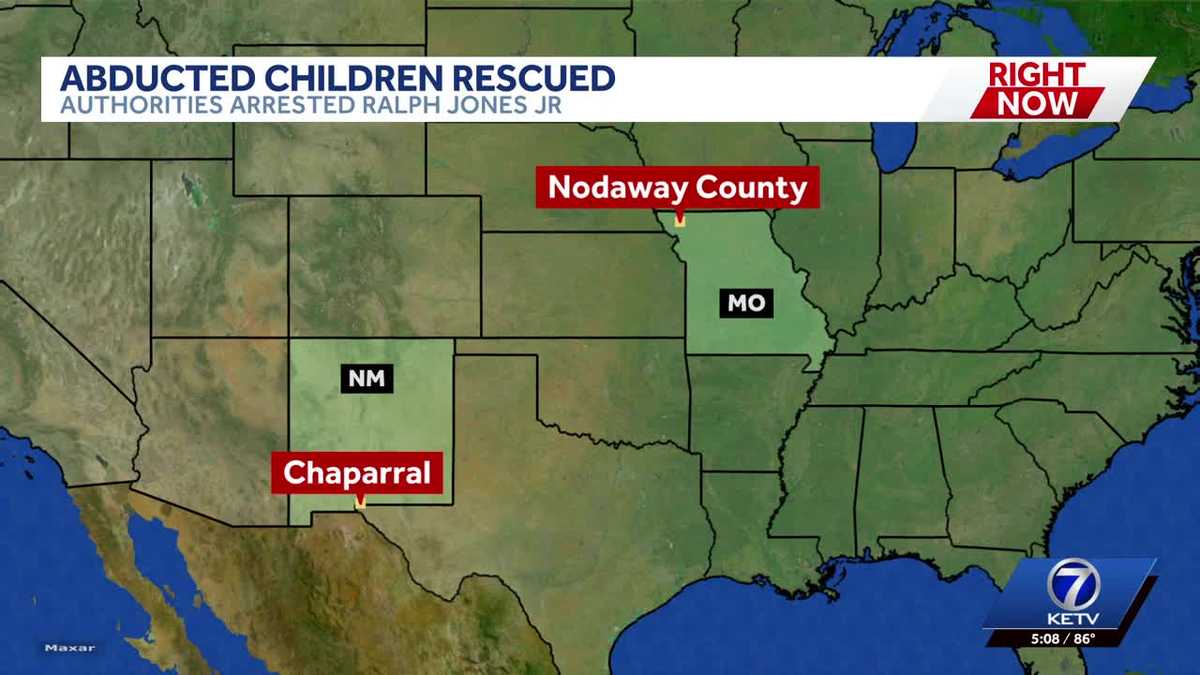Children abducted from Missouri rescued in New Mexico, man in custody