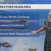 Sunday brings stronger winds, mild temperatures across the region
