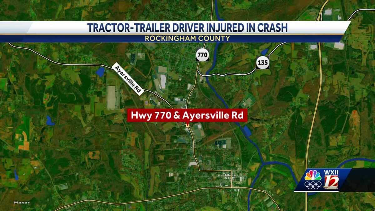 Virginia truck driver seriously injured in Rockingham County crash on NC 770, troopers say