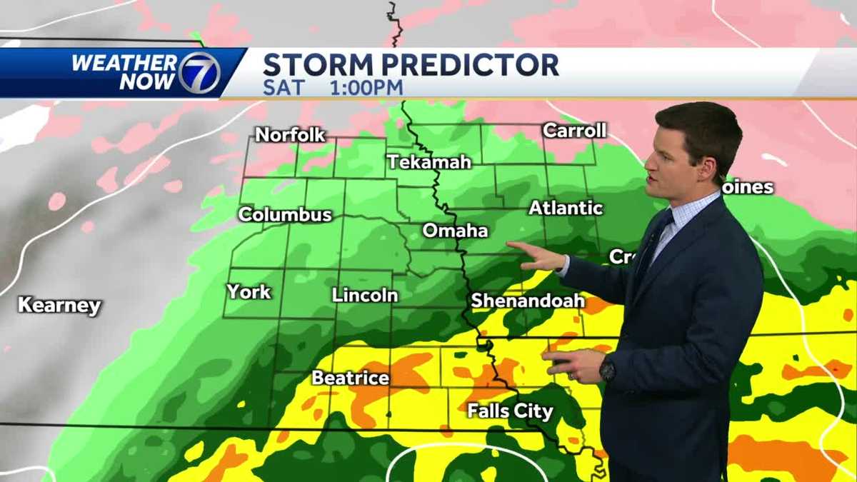 Steady temps tonight, rain changes to snow Saturday