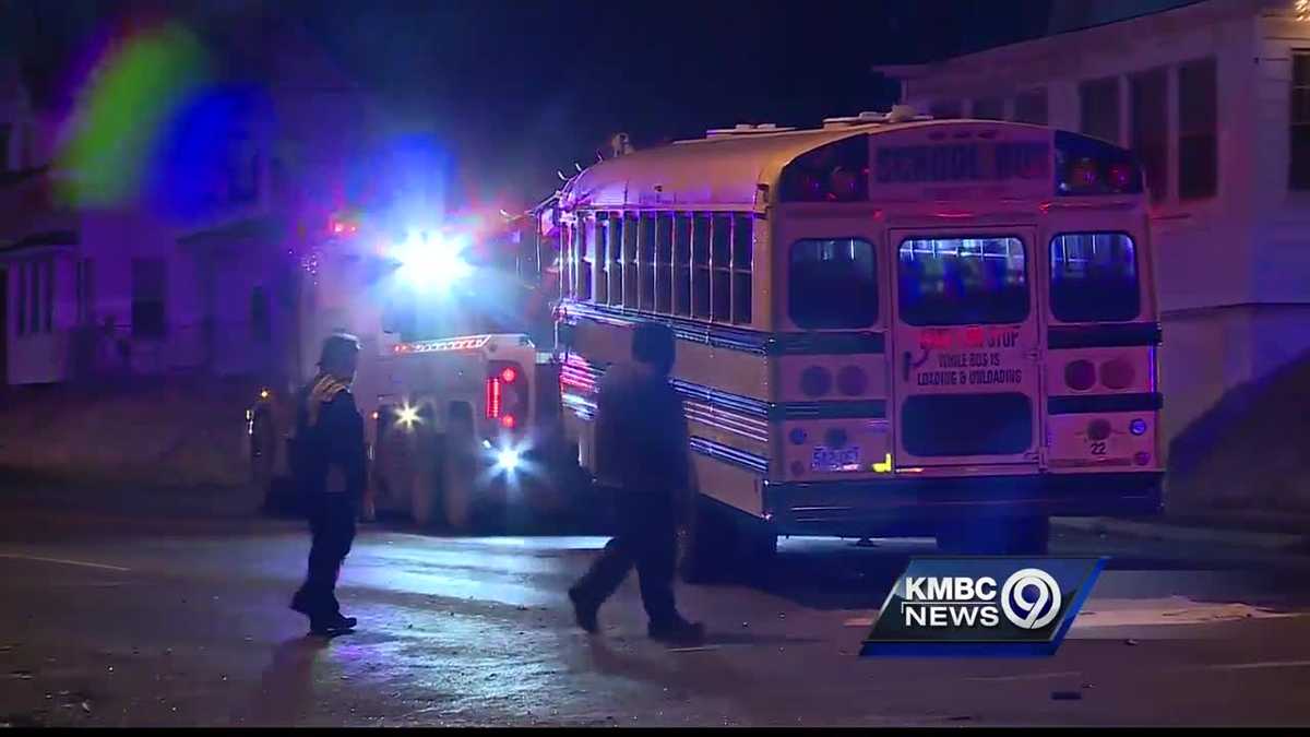 School bus driver injured in crash near 23rd, Van Brunt