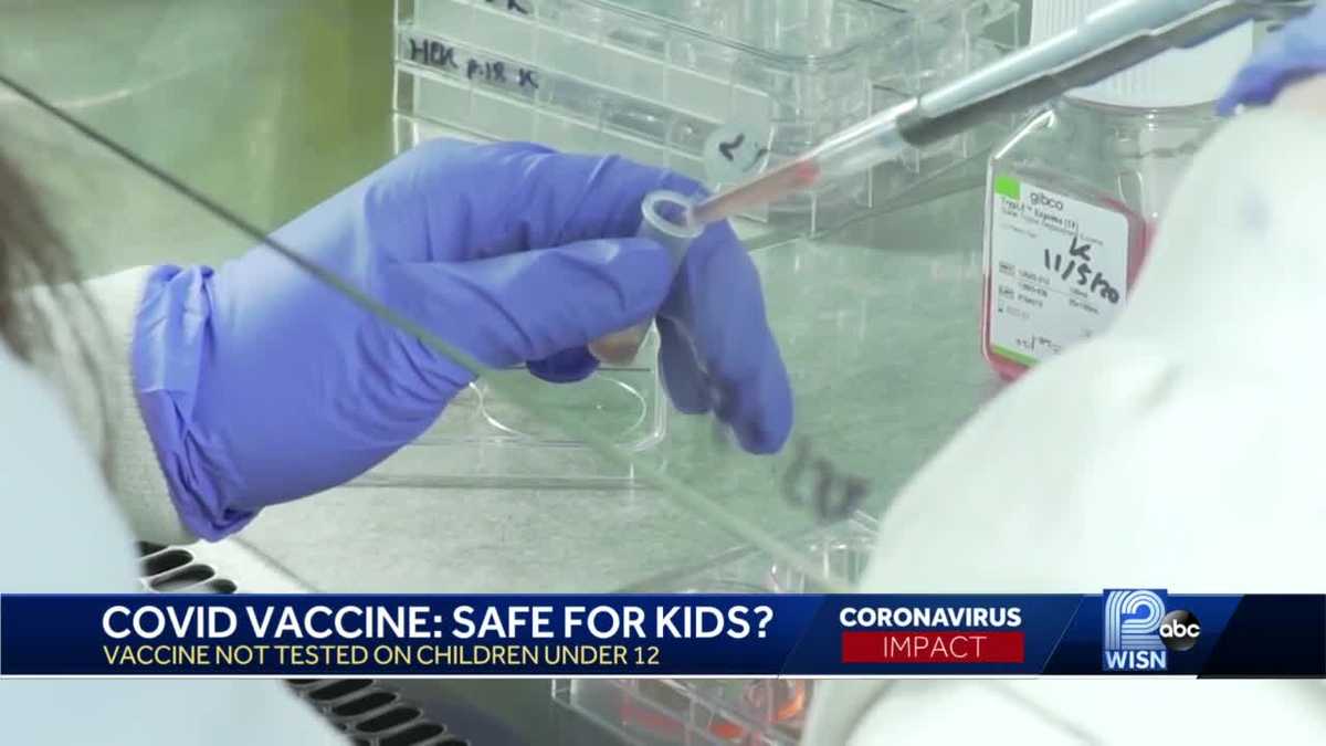 COVID-19: Vaccines not yet tested on children