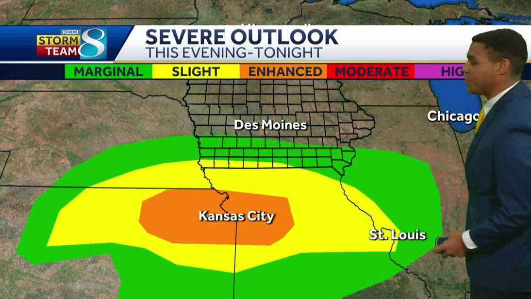 Des Moines forecast: Showers and storms return to central Iowa - KCCI