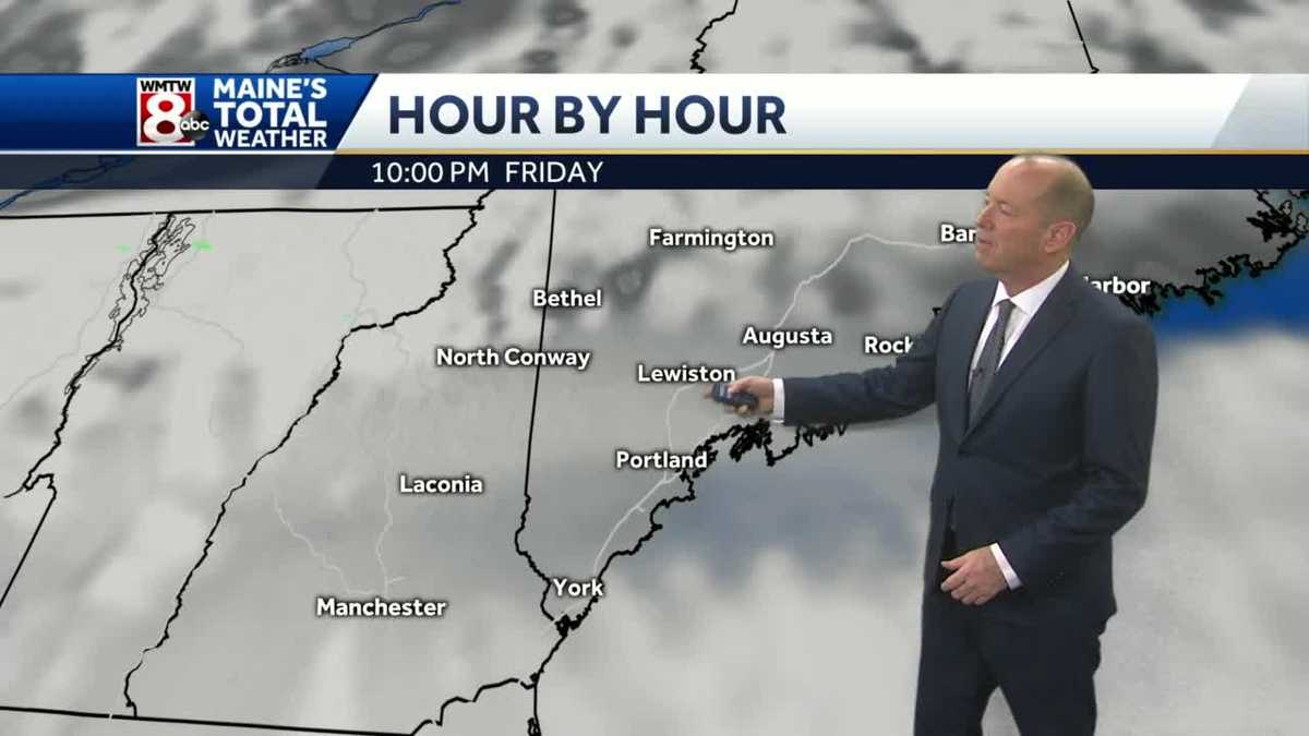 A Mild Night Ahead with Wet Snow This Weekend