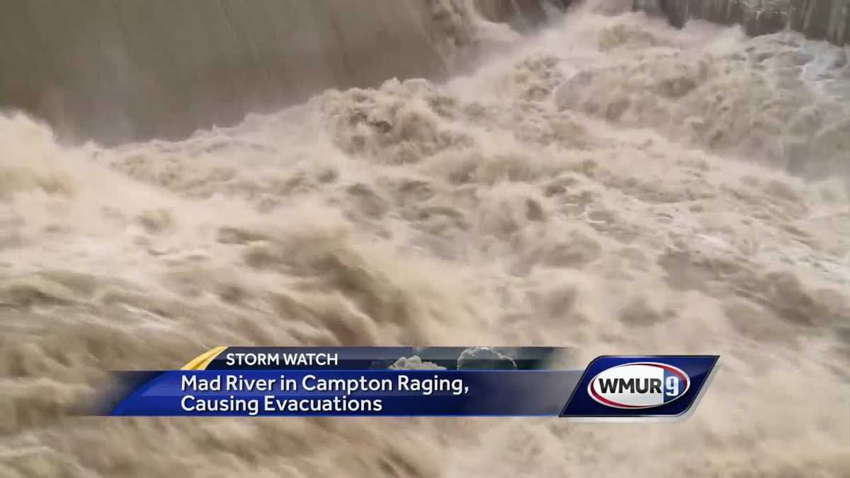 Surging Mad River forces evacuations