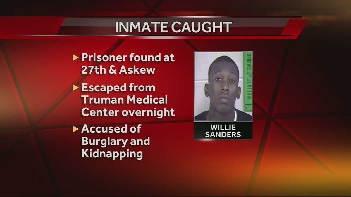 Jackson County inmate back in custody after fleeing hospital