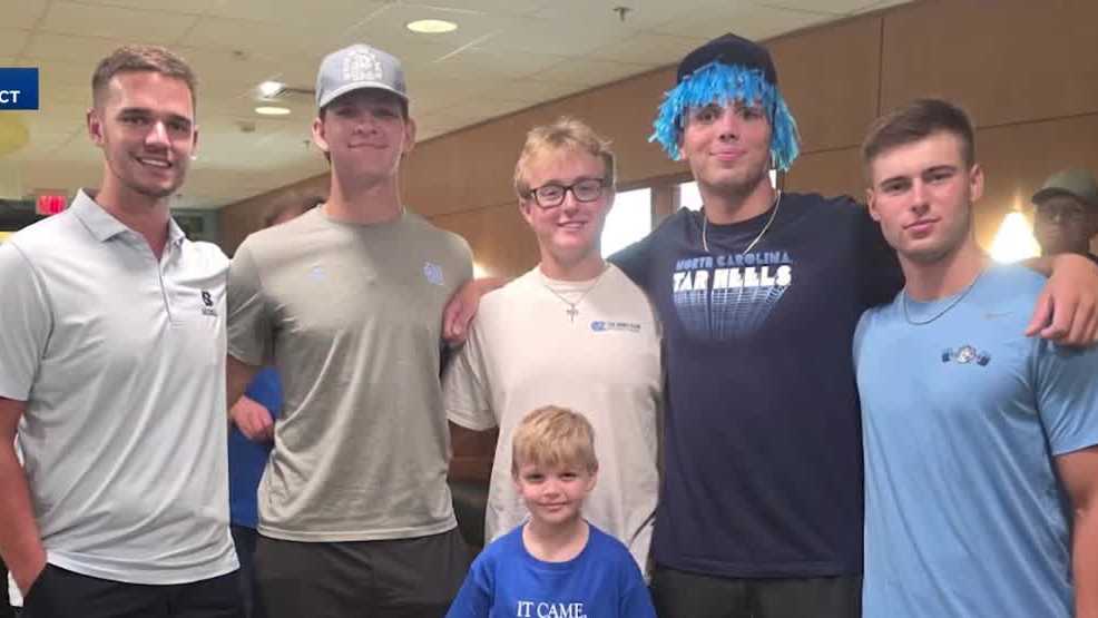 From cancer treatment to Omaha: Young Tar Heels fan lives his dream