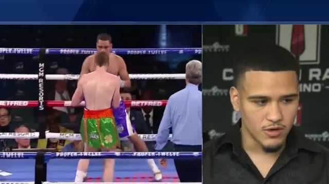 Stockton boxer Gabriel Flores Jr. meets with students before fight - Vimarsana News