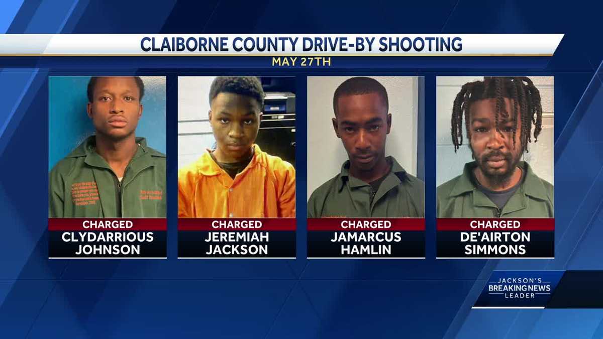 5 in custody accused in Claiborne County drive-by shooting