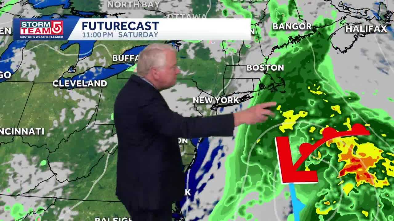 Video: Weekend showers, warmer and drier next week