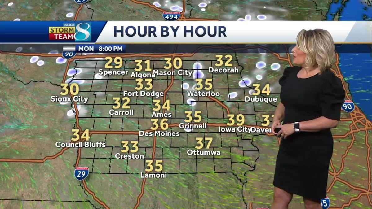 Cold and blustery, with chances for flurries