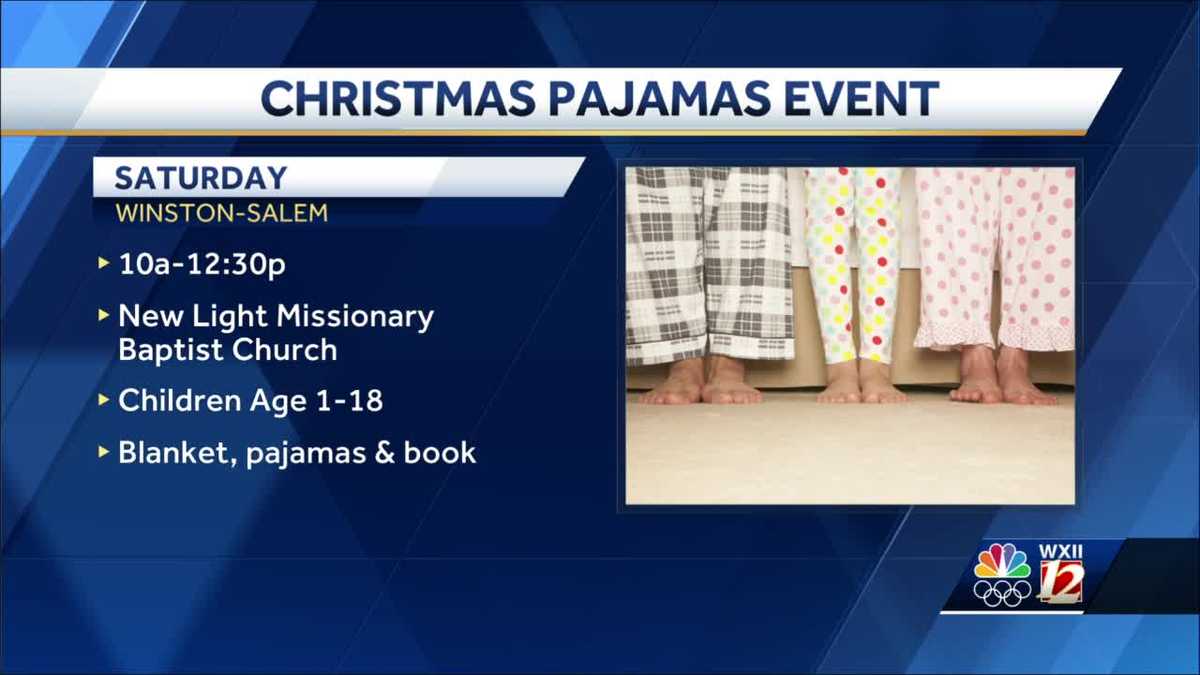 Free pajamas, blankets available at weekend WinstonSalem event