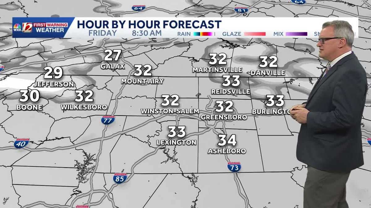 Mountains brace for more Friday snow | parts of Piedmont watching for flurries