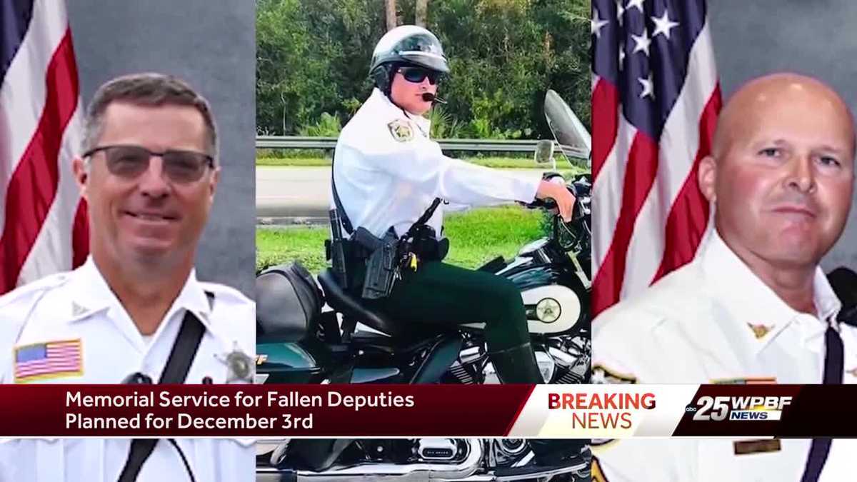 Memorial for Fallen Palm Beach Deputies