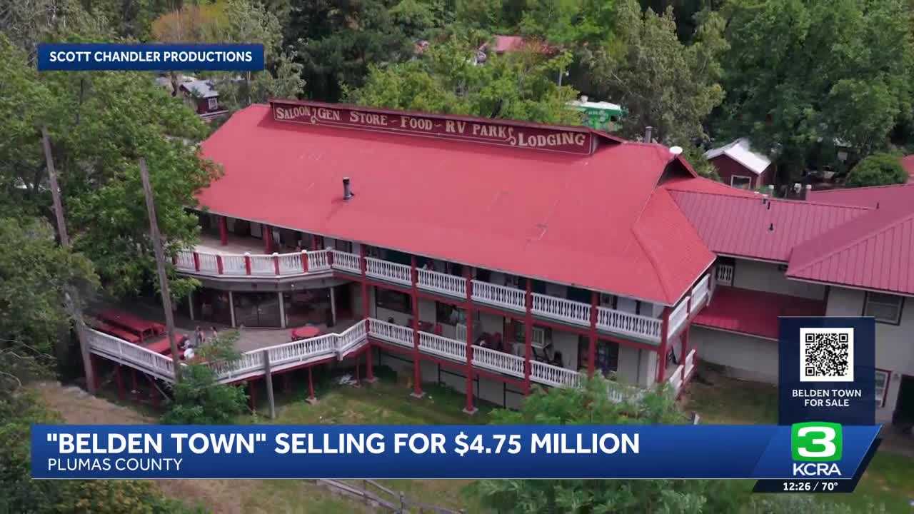 Plumas County town of Belden listed for sale at $4.75 million