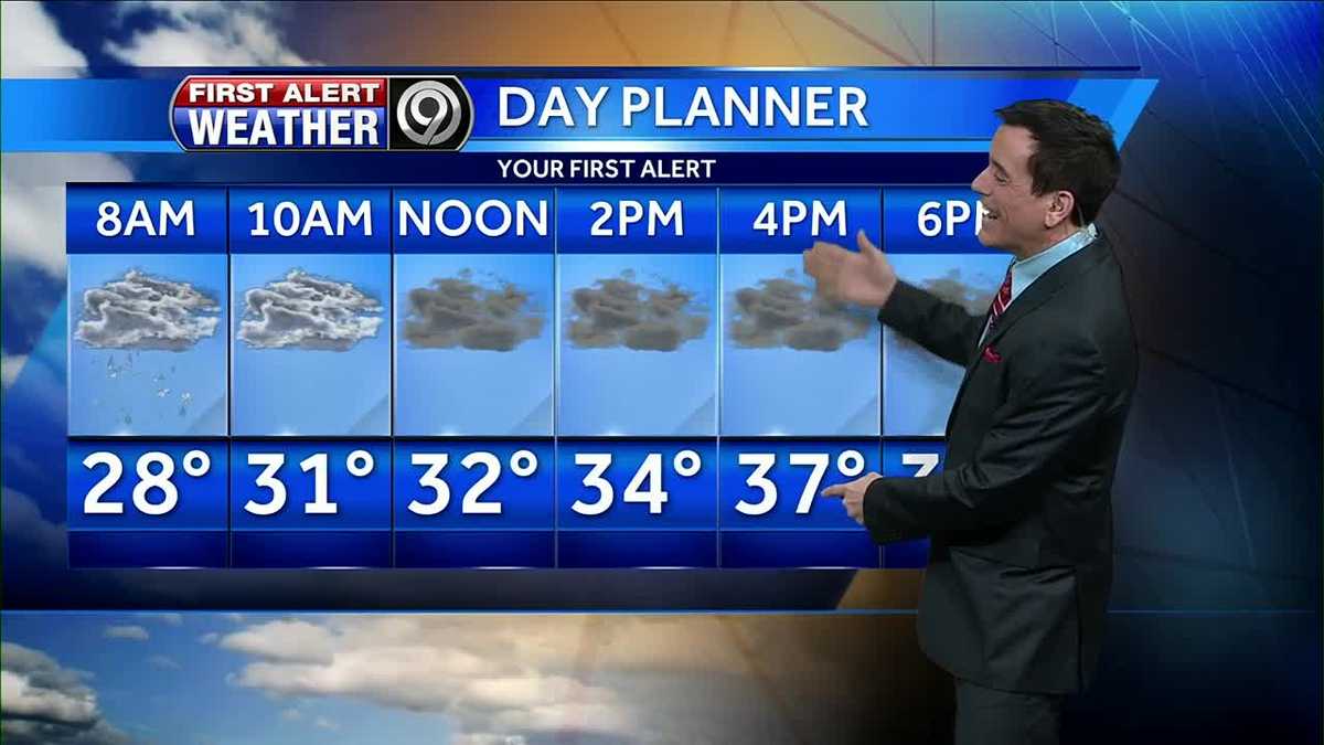 Cold to start your Monday, but warmer afternoon ahead