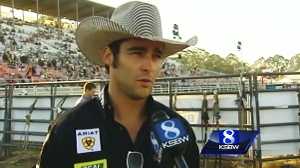40 professional bull riders compete in Salinas