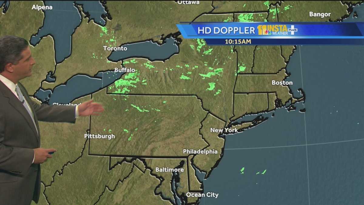 Sun, clouds and breezy on Wednesday