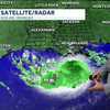 Off and on showers continue in southeast Louisiana and Mississippi