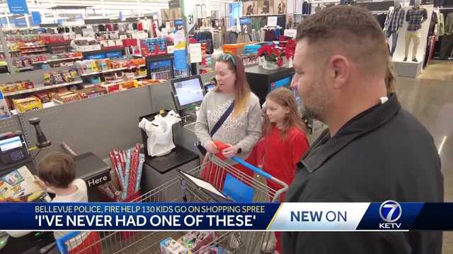 Bellevue Police, Fire help 130 low income kids go on shopping spree - Vimarsana News