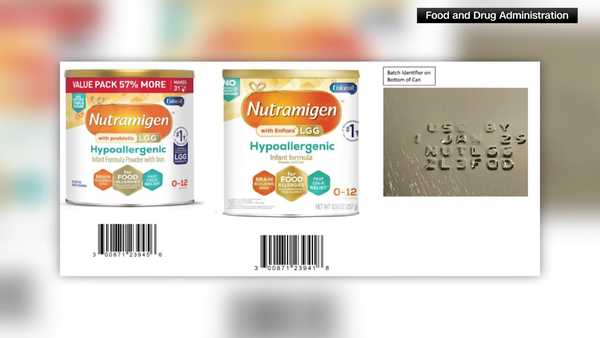 INFANT FORMULA RECALLED DUE TO POSSIBLE BACTERIA