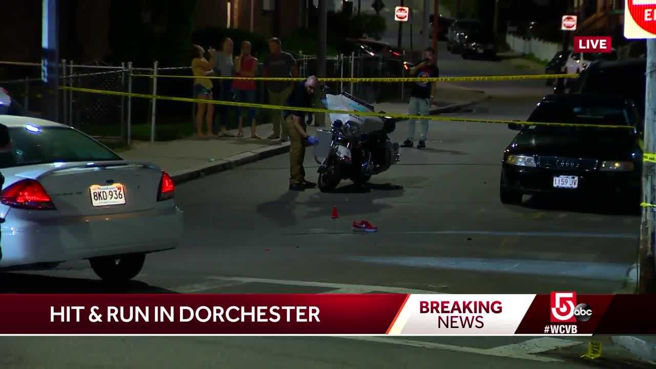 Police: Driver Hit Pedestrian Crossing Boston Street, Fled Scene