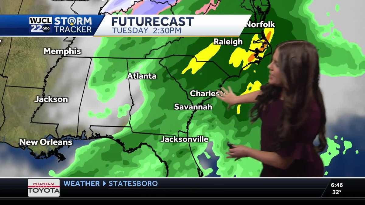 Cool start to the weekend with rain returning to the forecast