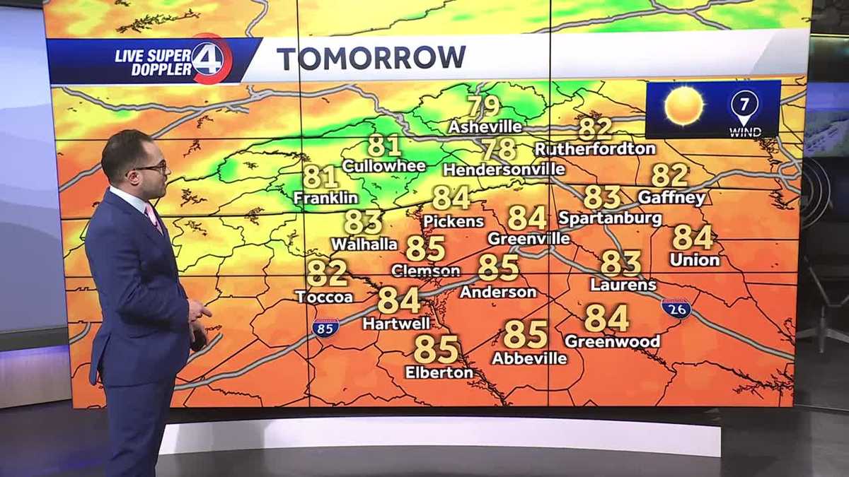 Warming up this week