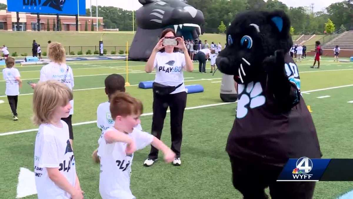 Carolina Panthers NFL Mascot Get In Sit Down Shut Up Hold On