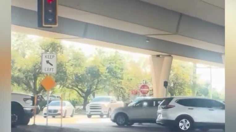 Confused driver goes the wrong way on Cape Coral's Del Prado Boulevard