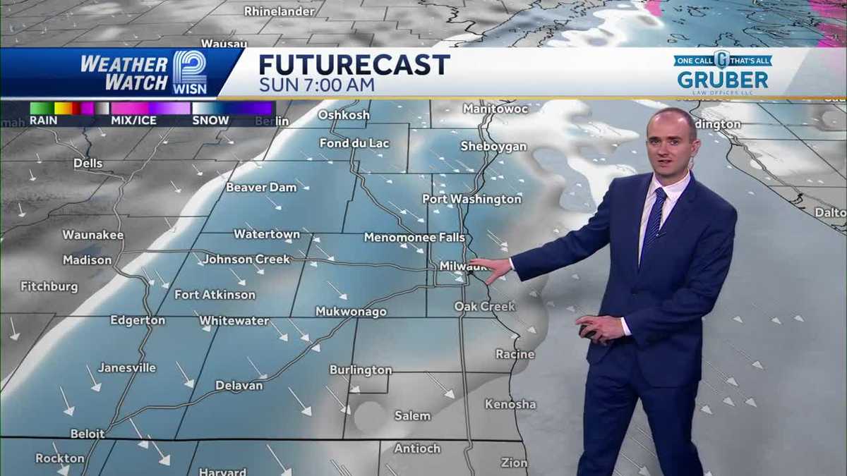 Overnight snow to impact southeast Wisconsin