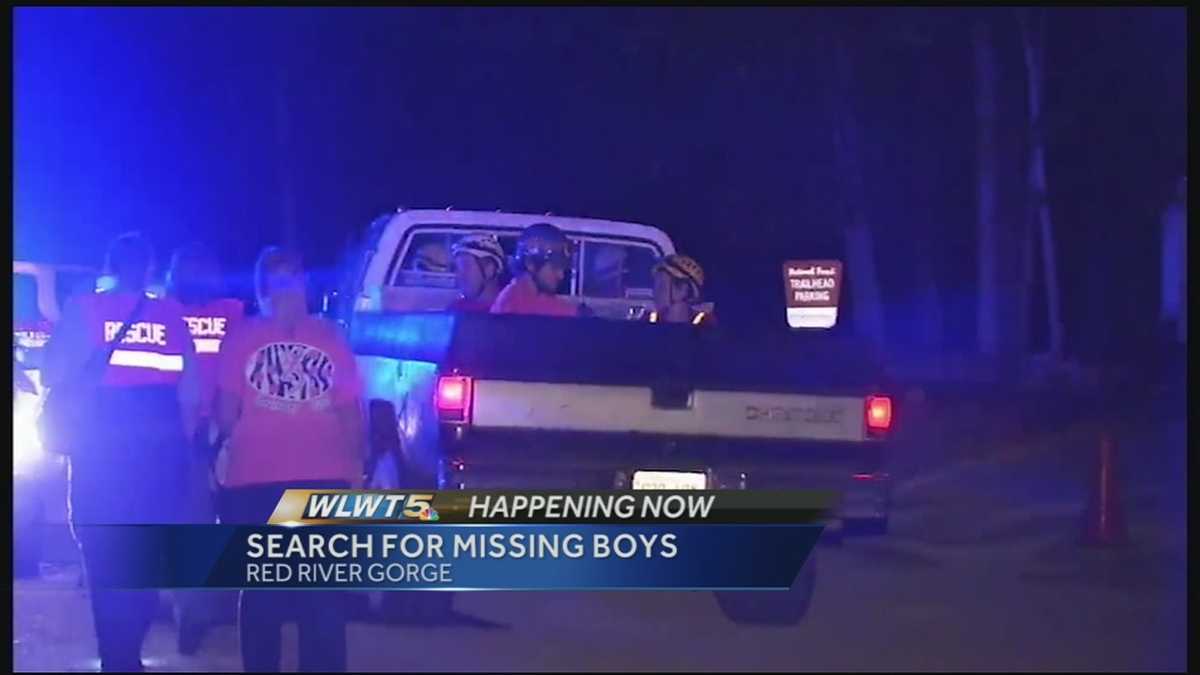 Two boys missing in Red River Gorge, search underway
