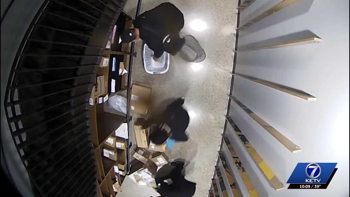 Omaha police search for prolific pack of package thieves who allegedly stole more than 200 boxes