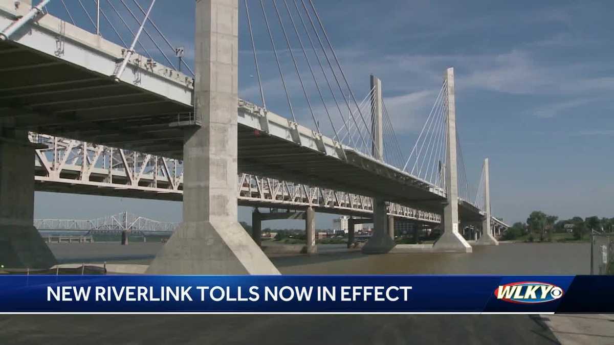 New Riverlink tolls in effect