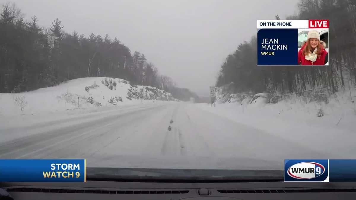 Snow, icy mix coating roads across state as winter storm moves through