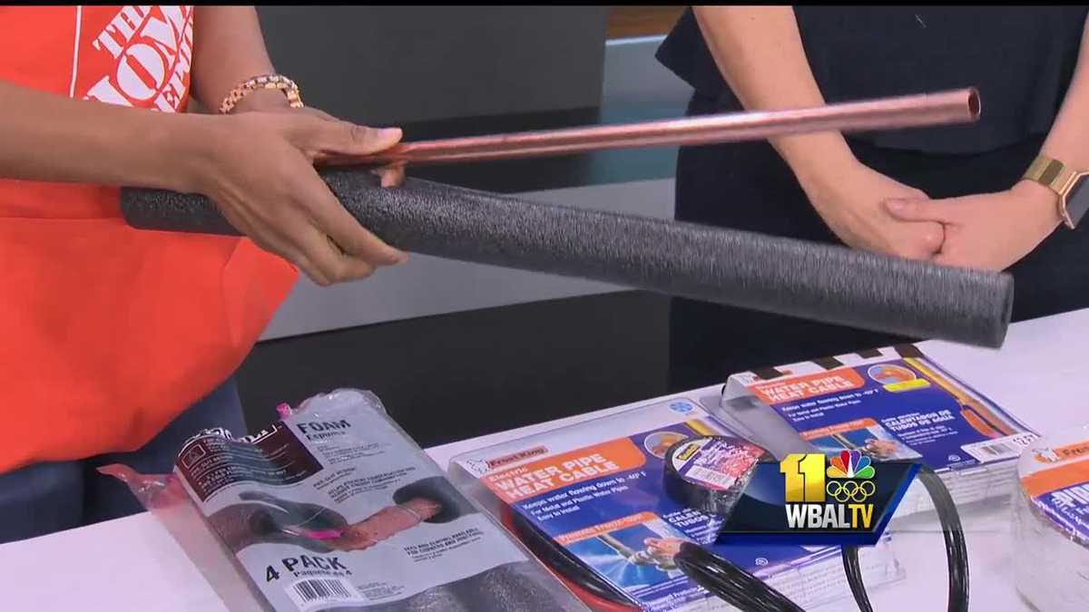 Home Depot goes over pipe insulation
