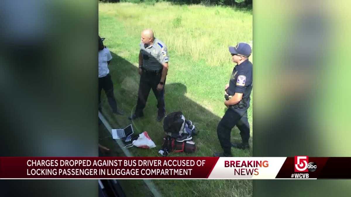 Charges dropped for bus driver accused of locking passenger in luggage
