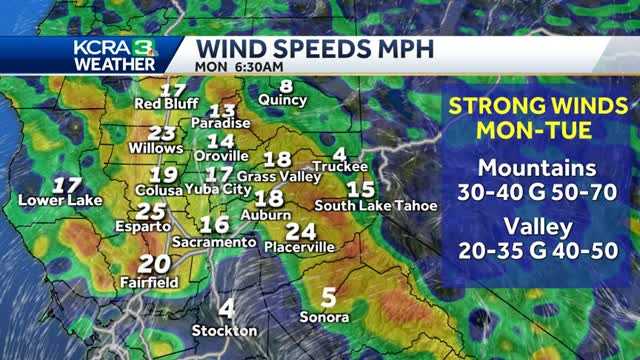 Sunny and Warm Today, Windy Tomorrow