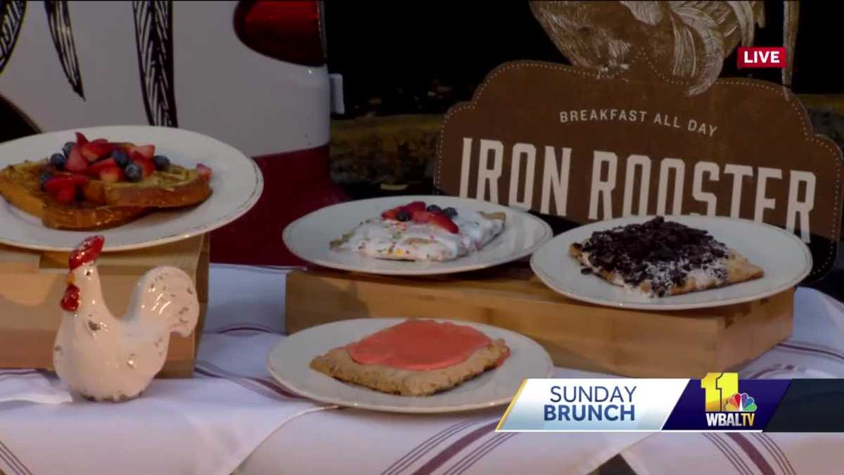Sunday Brunch Iron Rooster shows fall menu