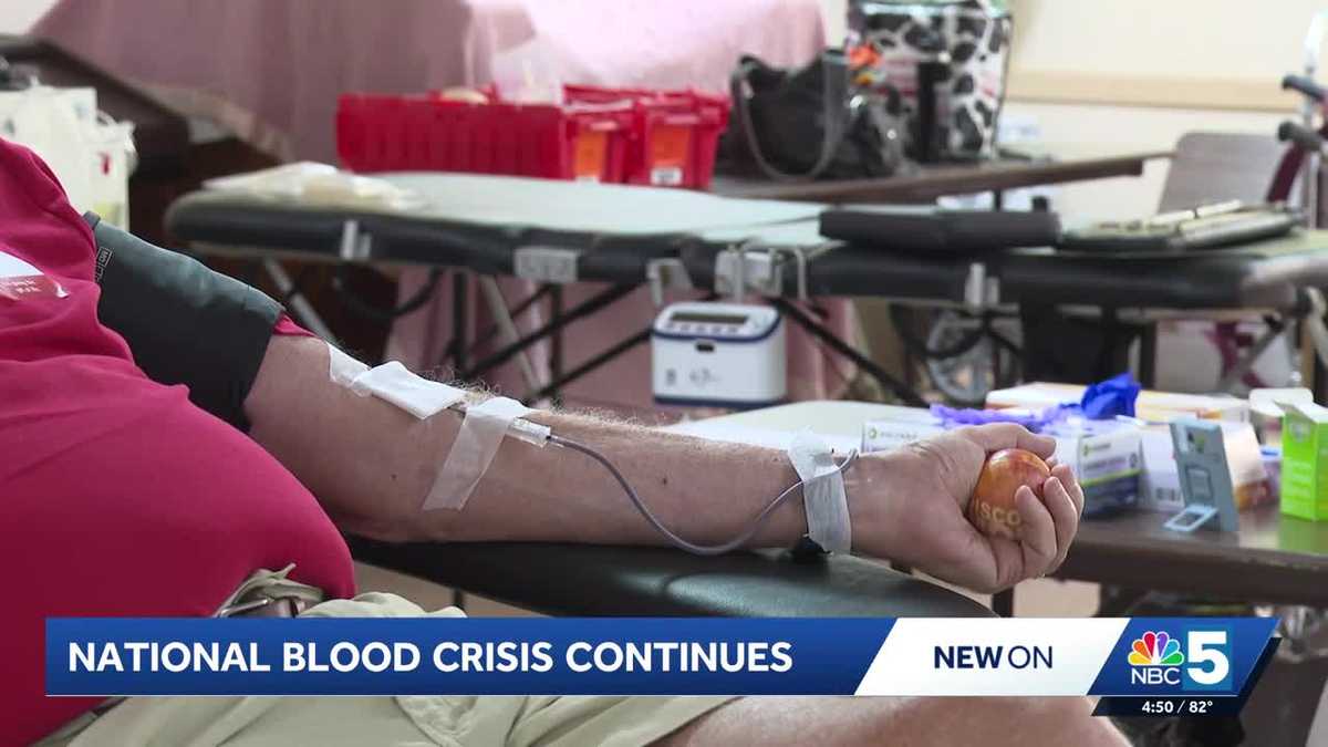 Local, small blood drives help stabilize blood supply during critical shortage