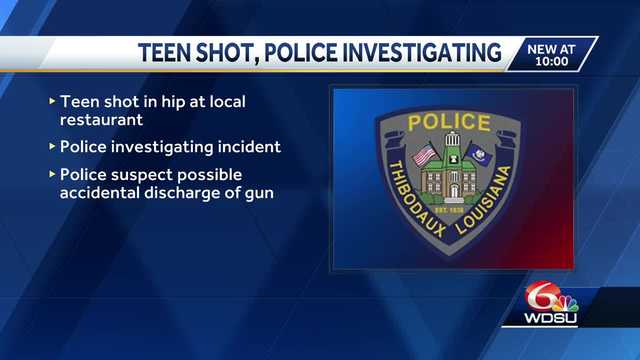 Thibodaux teen shot police crime - Vimarsana News