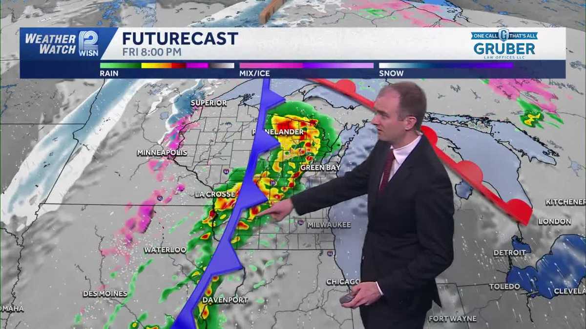 Weather: Tracking showers and storms