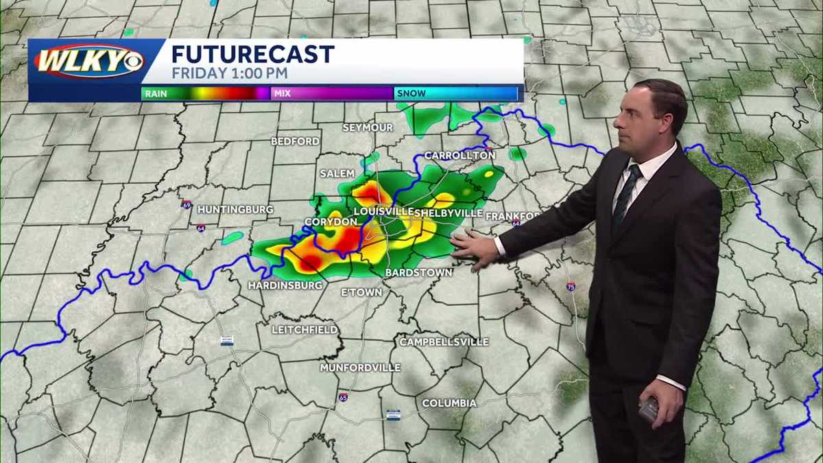 More chances for rain Friday and Saturday