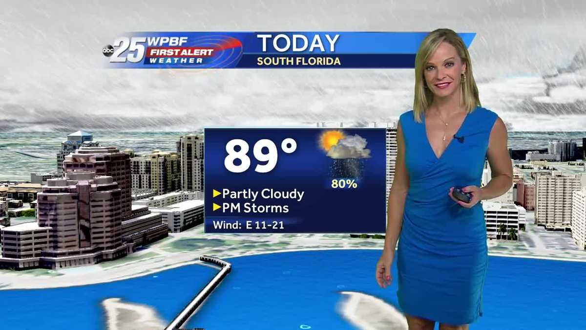 Sandra's Monday forecast