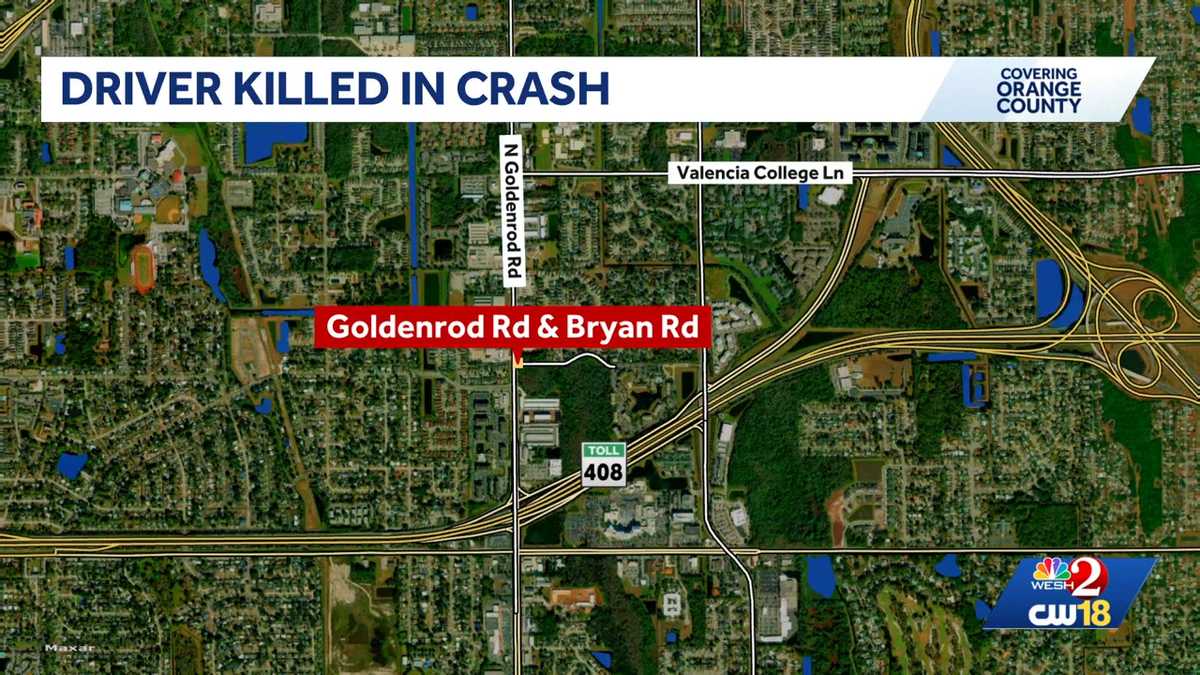 Man drives off road and hits two empty vehicles in fatal Orlando crash ...